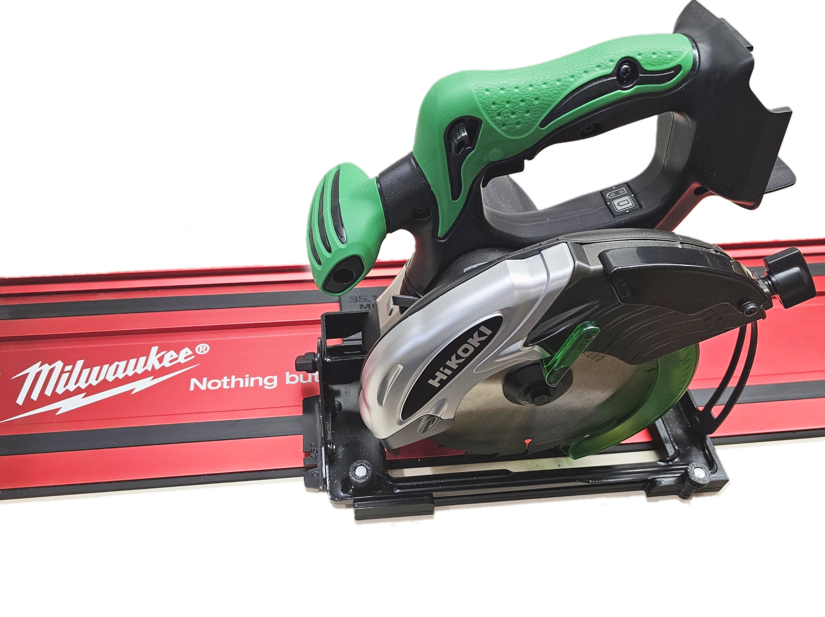 Hikoki C18DSL circular saw adapter guide rail base compatible with MIL