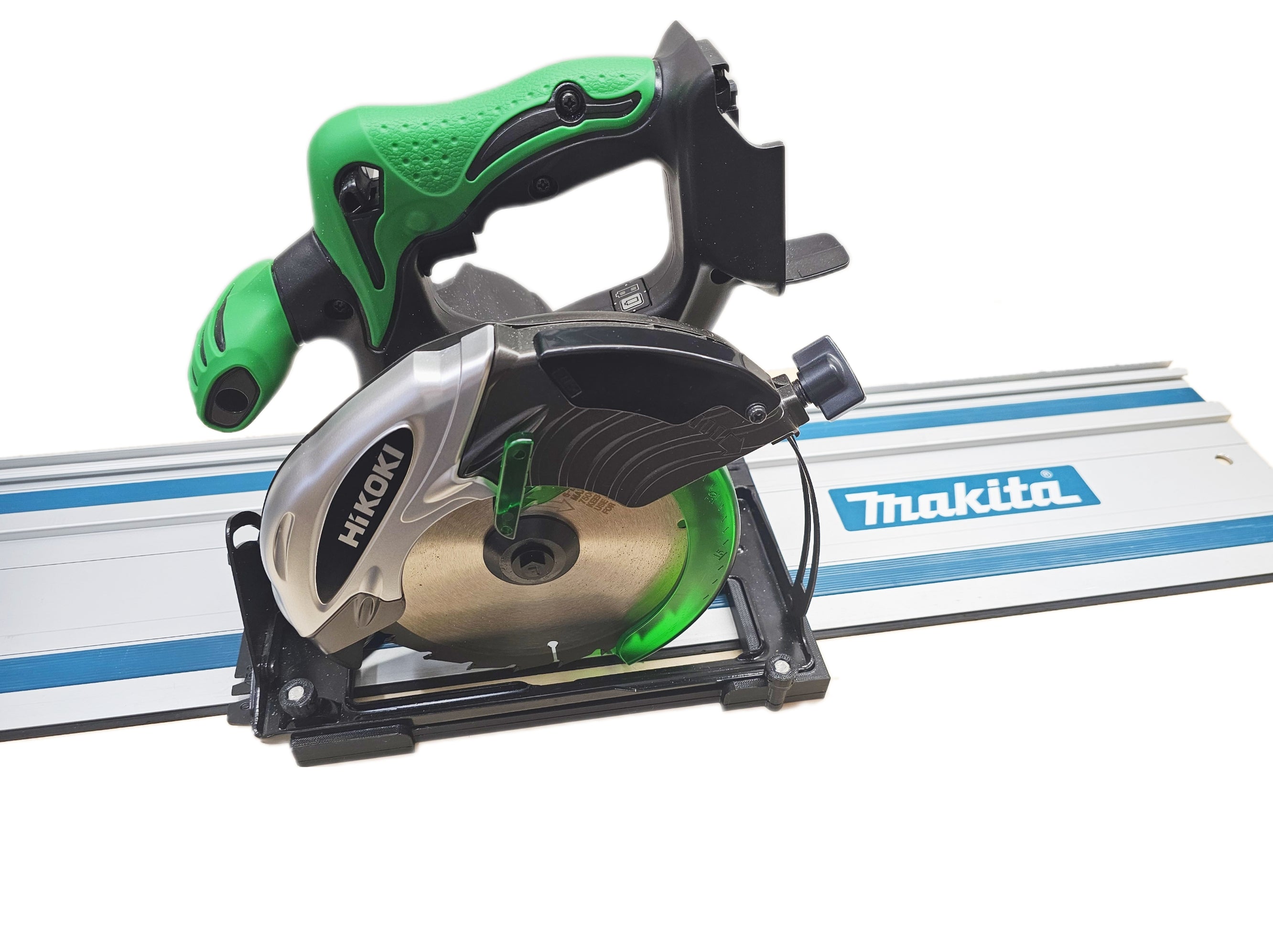 Hikoki C18DSL circular saw adapter guide rail base compatible with MAK