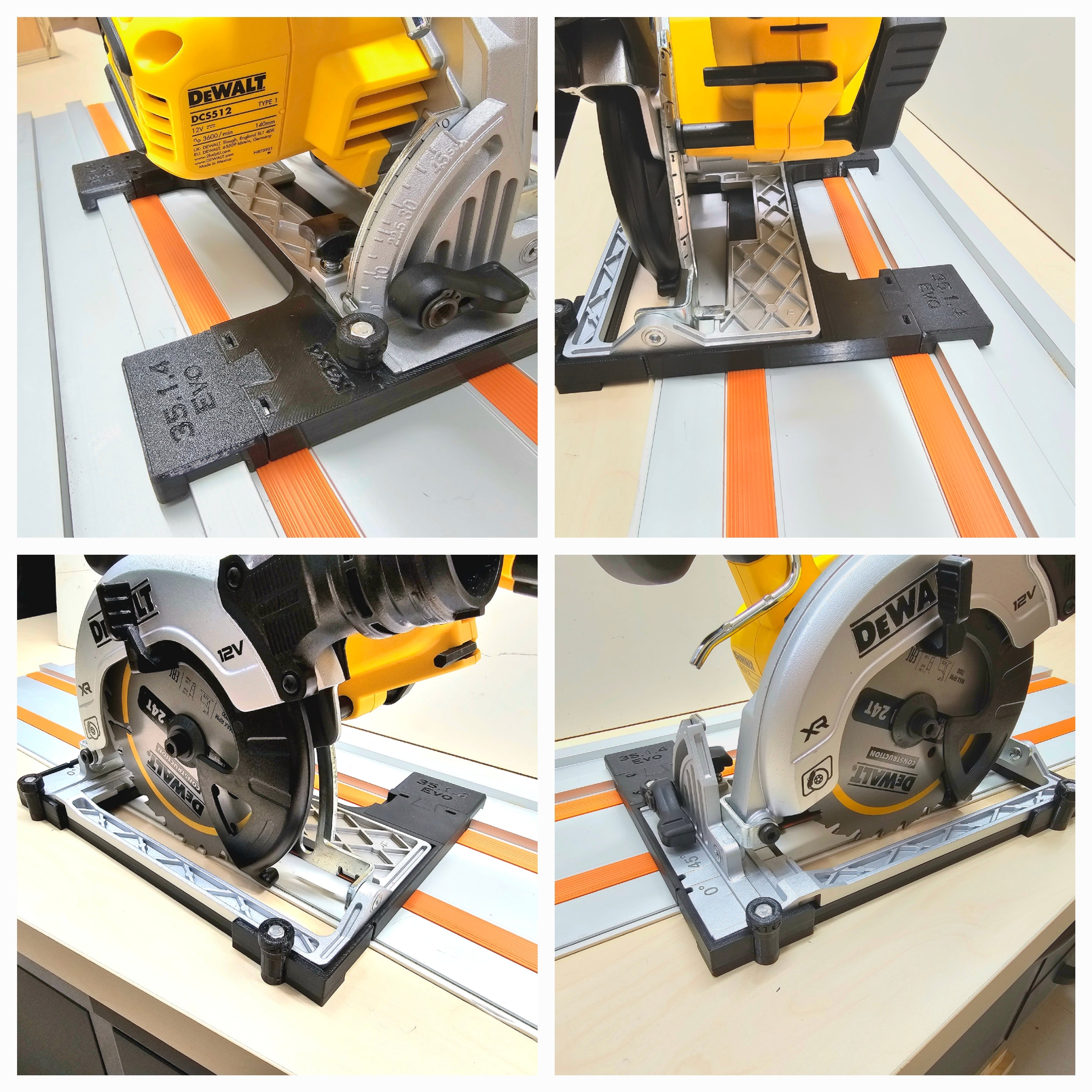 Dewalt DCS438 Adaptor Base / Skid Plate For Circular Saw To Fit Dewalt