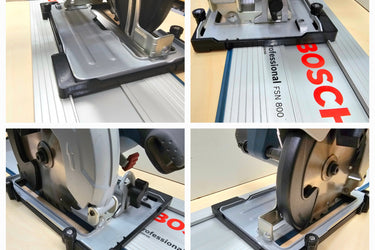 Bosch GKS18V-57 circular saw adapter guide rail base compatible with BOSCH MAFELL guide rail track