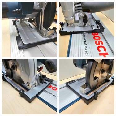 Bosch GKS18V-57 circular saw adapter guide rail base compatible with BOSCH MAFELL guide rail track