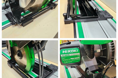 Hikoki C18DSL circular saw adapter guide rail base compatible with HIKOKI guide rail track