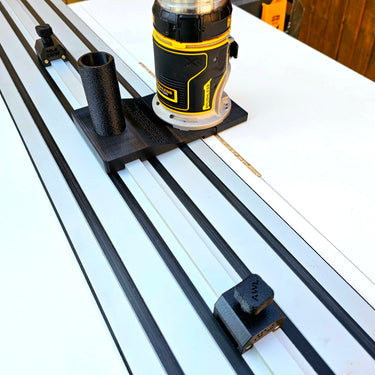 Dewalt DCW600 DCW604 D26200 router adapter guide rail base compatible with DEWALT guide rail track