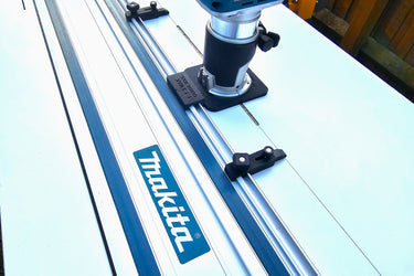 Makita DRT50 RT0700 RT0702 XTR01Z router adapter guide rail TRIMMER base compatible with MAKITA guide rail track