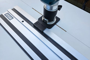 Makita DRT50 RT0700 RT0702 XTR01Z router adapter guide rail TRIMMER base compatible with RYOBI guide rail track