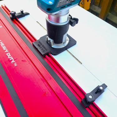 Makita DRT50 RT0700 RT0702 XTR01Z router adapter guide rail TRIMMER base compatible with MILWAUKEE guide rail track