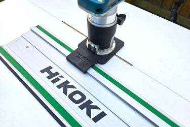 Makita DRT50 RT0700 RT0702 XTR01Z router adapter guide rail TRIMMER base compatible with HIKOKI guide rail track