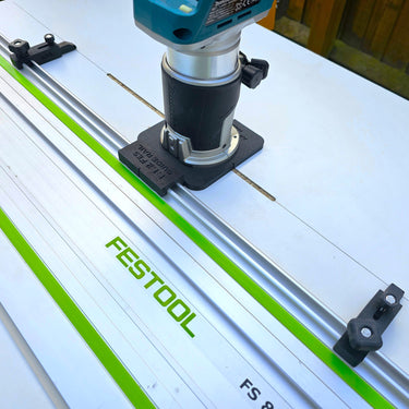 Makita DRT50 RT0700 RT0702 XTR01Z router adapter guide rail TRIMMER base compatible with FESTOOL guide rail track