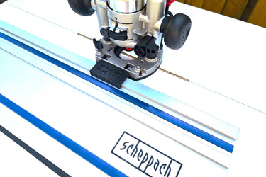 Makita DRT50 RT0700 RT0702 XTR01Z router 2in1 adapter guide rail TRIMMER & PLUG base compatible with SCHEPPACH guide rail track