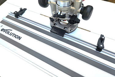 Makita DRT50 RT0700 RT0702 XTR01Z router 2in1 adapter guide rail TRIMMER & PLUG base compatible with EVOLUTION guide rail track