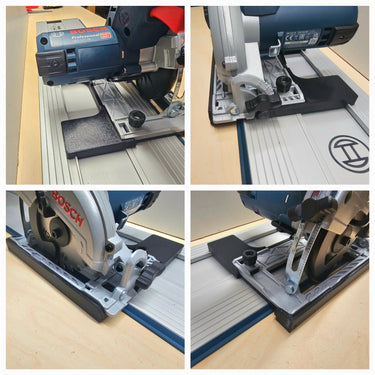 Bosch GKS12V-26 circular saw adapter guide rail base compatible with BOSCH MAFELL guide rail track