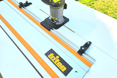 Ryobi RTR18-0 P601 router adapter guide rail TRIMMER base compatible with TRITON guide rail track