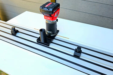 Milwauke M18 FRT 2723-20 router adapter guide rail TRIMMER base compatible with DEWALT guide rail track