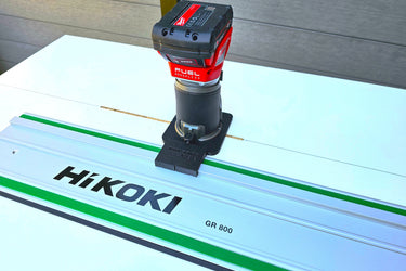 Milwauke M18 FRT 2723-20 router adapter guide rail TRIMMER base compatible with HIKOKI guide rail track