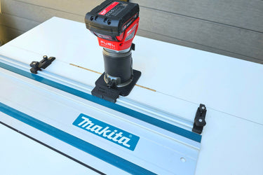 Milwauke M18 FRT 2723-20 router adapter guide rail TRIMMER base compatible with MAKITA guide rail track