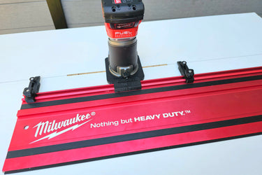 Milwauke M18 FRT 2723-20 router adapter guide rail TRIMMER base compatible with MILWAUKEE guide rail track