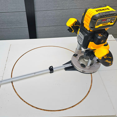 Dewalt DCW620 circle jig adapter router base 300-1780mm