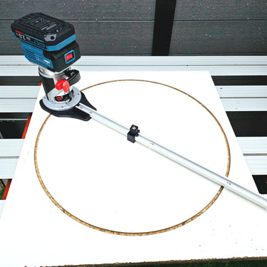 Erbauer ERI1111ROU circle jig adapter router base 220-1280mm
