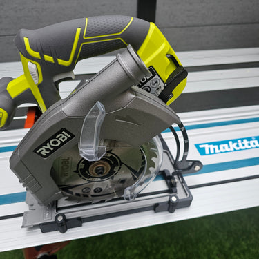 Ryobi R18CS-0 circular saw adapter guide rail base compatible with MAKITA guide rail track