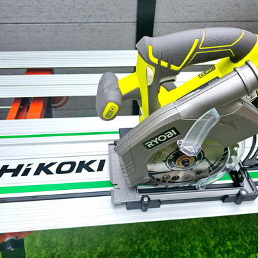 Ryobi R18CS-0 circular saw adapter guide rail base compatible with HIKOKI guide rail track