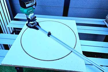 Hikoki M1808DA circle jig adapter router base 220-1280mm