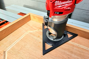 Milwaukee M18 FRT 2723-20 Triangular Triangle trim router sub-base door pattern