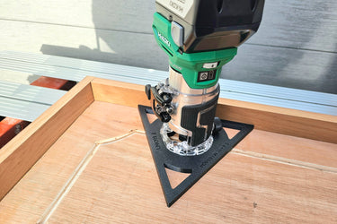 Hikoki M1808DA Triangular Triangle trim router sub-base door pattern