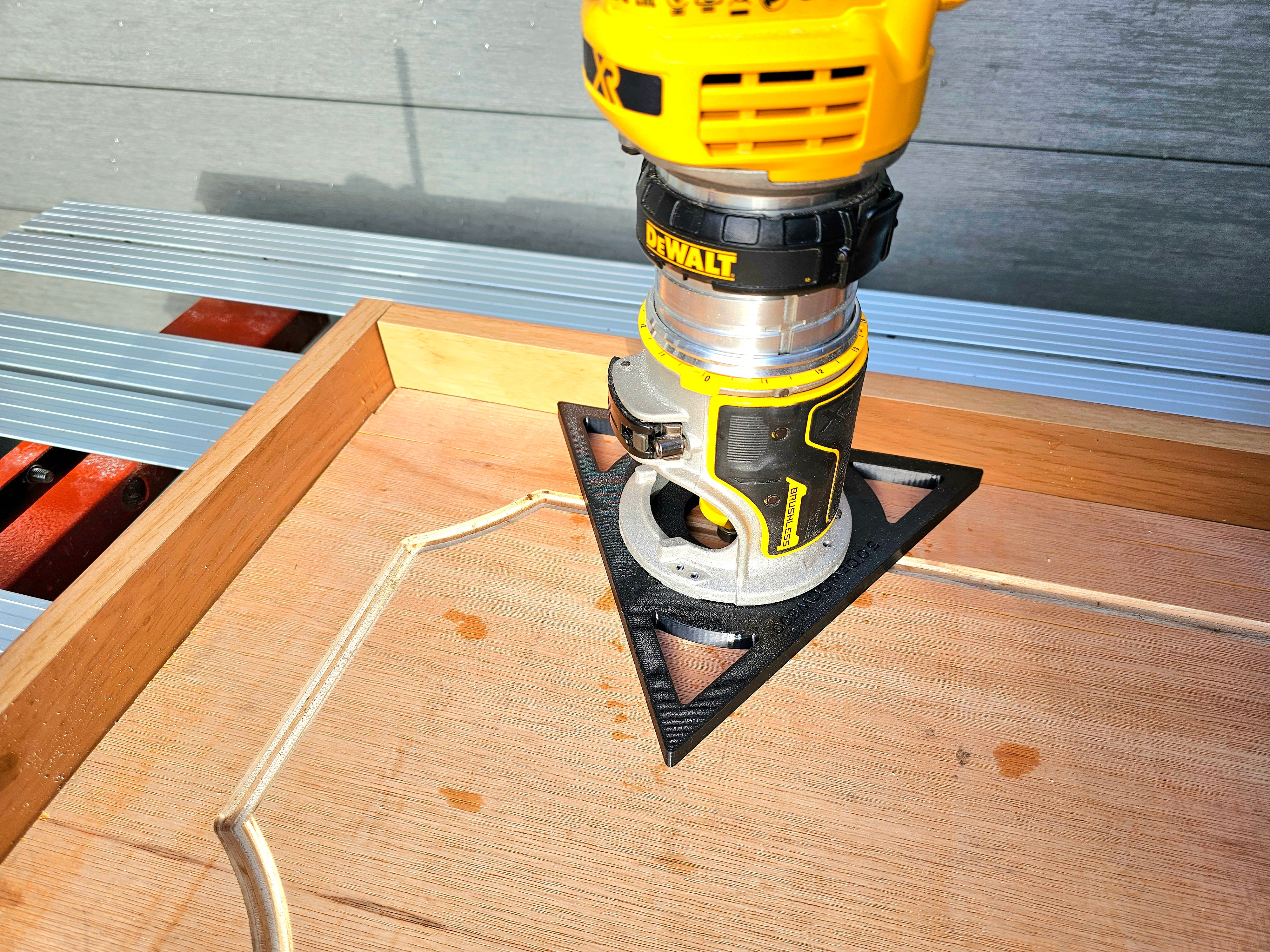 Dcw600 Router Base Dewalt DCW600 DCW604 D26200 Triangular Triangle trim router sub-base d ...