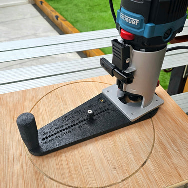 Erbauer EPR710 2in1 router base Offset Circle Jig 120-370mm