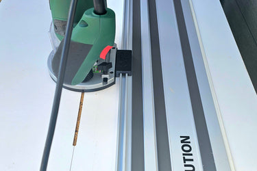 Bosch POF1200 POF1400 router adapter guide rail TRIMMER base compatible with EVOLUTION guide rail track