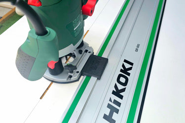 Bosch POF1200 POF1400 router adapter guide rail TRIMMER base compatible with HIKOKI guide rail track