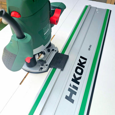 Bosch POF1200 POF1400 router adapter guide rail TRIMMER base compatible with HIKOKI guide rail track