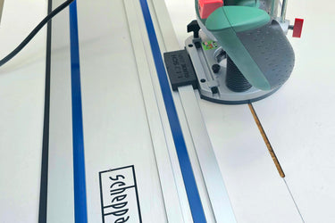 Bosch POF1200 POF1400 router adapter guide rail TRIMMER base compatible with SCHEPPACH guide rail track