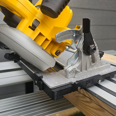 Dewalt DCS570 DWE575 DCS575 DCS578 DCS573 circular saw adapter guide rail base compatible with DEWALT guide rail track