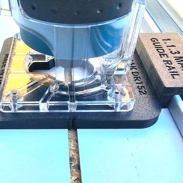 Makita DRT52 router adapter guide rail TRIMMER base compatible with MAKITA guide rail track