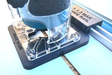 Makita DRT52 router adapter guide rail TRIMMER base compatible with SCHEPPACH guide rail track