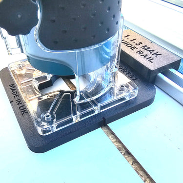 Makita DRT52 router adapter guide rail TRIMMER base compatible with MAKITA guide rail track