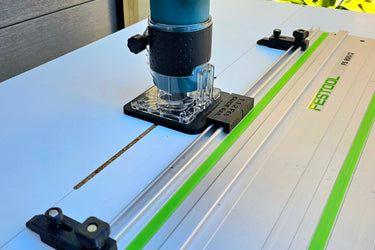 Makita DRT52 router adapter guide rail TRIMMER base compatible with FESTOOL guide rail track