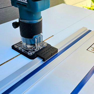 Makita DRT52 router adapter guide rail TRIMMER base compatible with SCHEPPACH guide rail track