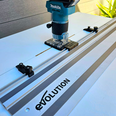 Makita DRT52 router adapter guide rail TRIMMER base compatible with EVOLUTION guide rail track