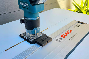 Makita DRT52 router adapter guide rail TRIMMER base compatible with BOSCH MAFELL guide rail track