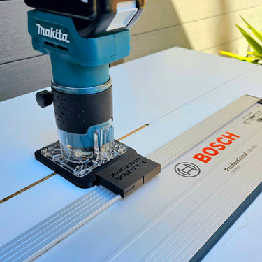 Makita DRT52 router adapter guide rail TRIMMER base compatible with BOSCH MAFELL guide rail track