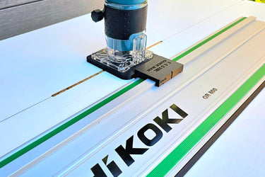 Makita DRT52 router adapter guide rail TRIMMER base compatible with HIKOKI guide rail track