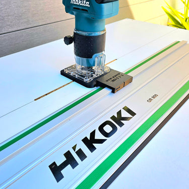 Makita DRT52 router adapter guide rail TRIMMER base compatible with HIKOKI guide rail track