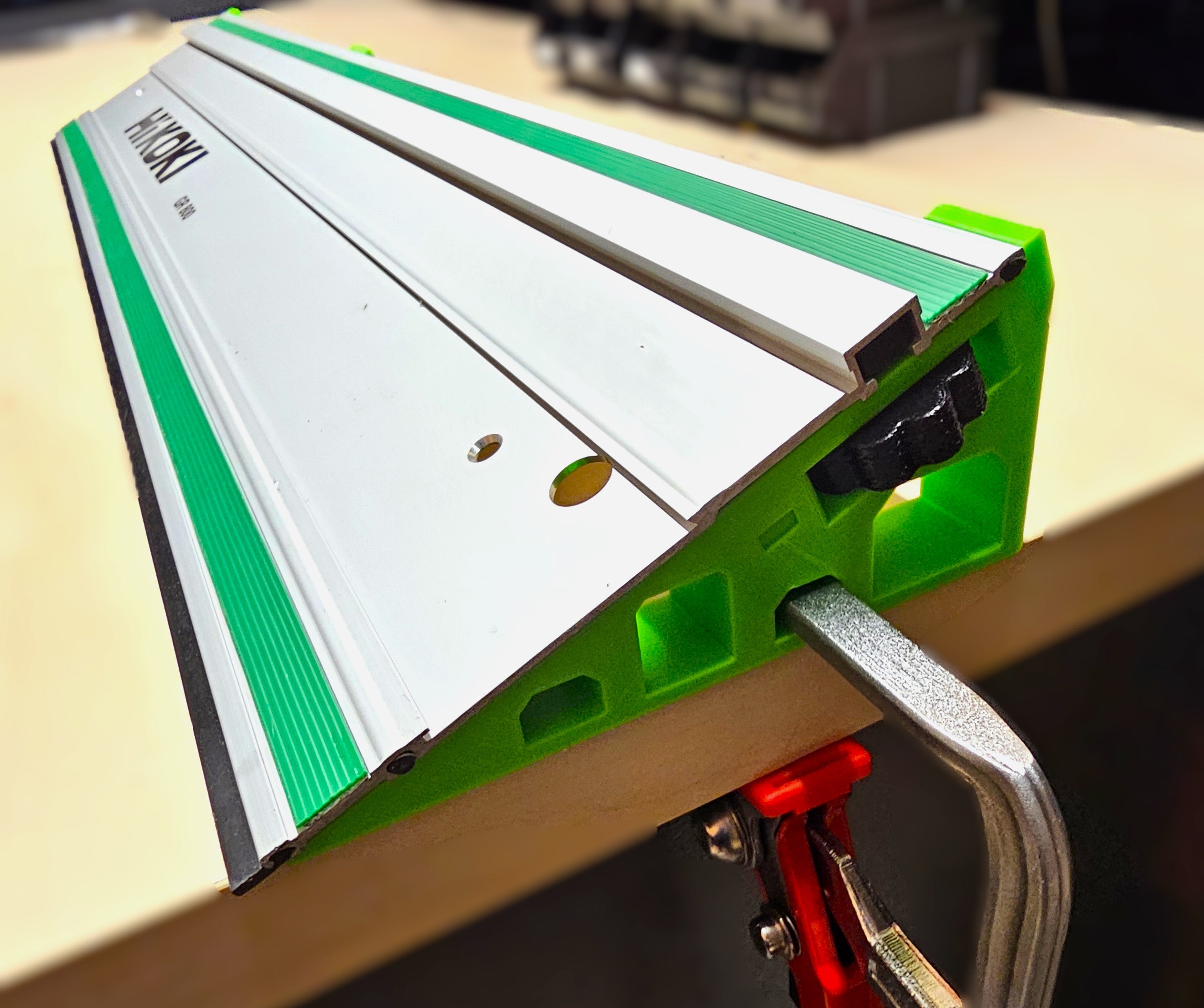 Rail Track Support Angle Guide Rail Track Supports 45°+ Cutting Jig HIKOKI Guide Rail Tra ...