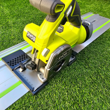 Ryobi R18MMS circular saw adapter guide rail base compatible with FESTOOL guide rail track
