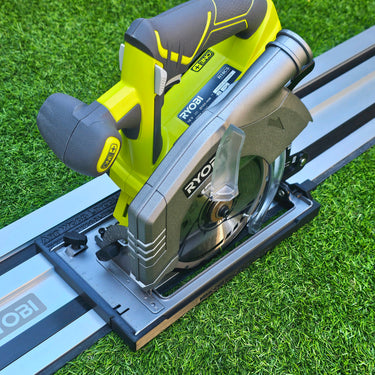 Ryobi R18CS-0 circular saw adapter guide rail base compatible with RYOBI guide rail track