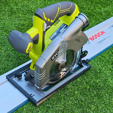 Ryobi R18CS-0 circular saw adapter guide rail base compatible with BOSCH/ MAFELL guide rail track