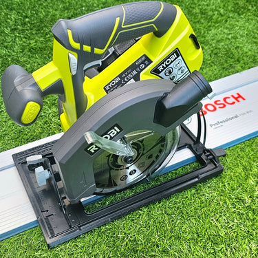 Ryobi R18CSP-0 RWSL1801 circular saw adapter guide rail base compatible with BOSCH MAFELL guide rail track