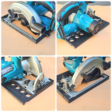 Makita BSS610Z DSS610Z DSS611Z circular saw adapter guide rail base compatible with MAKITA guide rail track